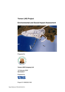Yemen LNG Project Environmental and Social Impact Assessment