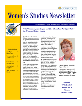 Women's Studies Newsletter