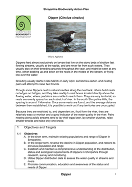 Shropshire Biodiversity Action Plan