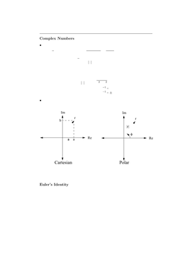 Complex Numbers Euler's Identity