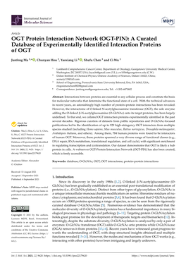 A Curated Database of Experimentally Identified Interaction Proteins Of