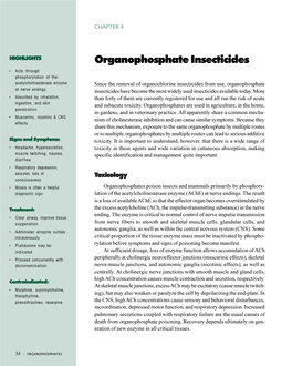 Organophosphate Insecticides