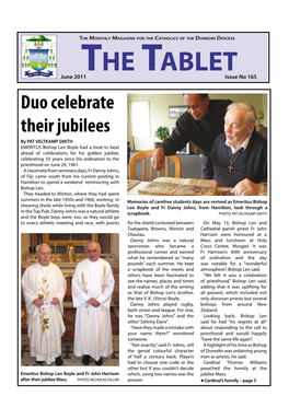 The Tablet June 2011 Standing of Diocese’S Schools and Colleges Reflected in Rolls