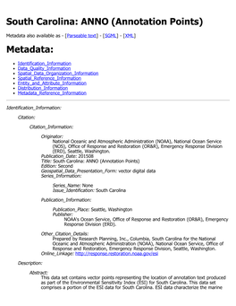 Metadata Also Available As - [Parseable Text] - [SGML] - [XML] Metadata