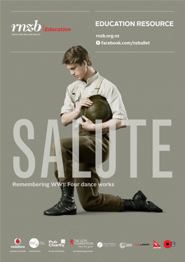 Saluteremembering WW1: Four Dance Works