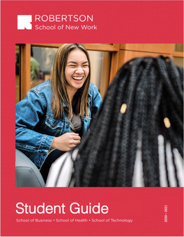 2020-2021 Robertson College Student Guide
