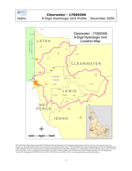 Clearwater Rapid Watershed Assessment