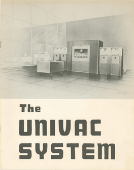 The UNIVAC System, 1948