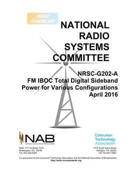 NRSC-G202 FM IBOC Total Digital Sideband Power
