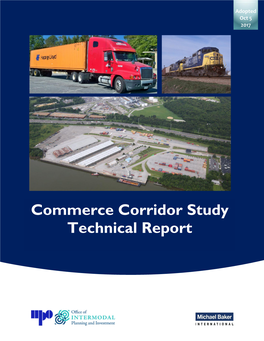 Commerce Corridor Study Technical Report