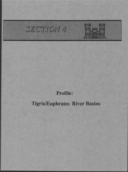 Profile: Tigris/Euphrates River Basins