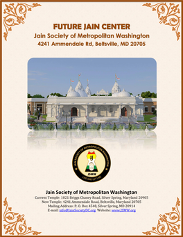 New Jain Center Pamphlet