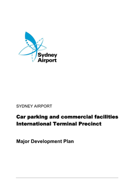Car Parking and Commercial Facilities International Terminal Precinct