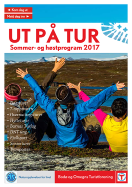 Sommer- Og Høstprogram 2017