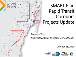 SMART Plan Rapid Transit Corridors Projects Update