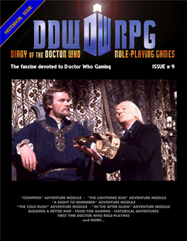 Diary of the Doctor Who Role-Playing Games, Issue