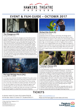 October Events Guide.Indd