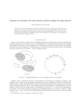 Linking of Letters and the Lower Central Series of Free Groups