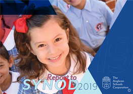 2019 Report to Synod 2019 Contents