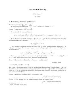 Lecture 8: Counting