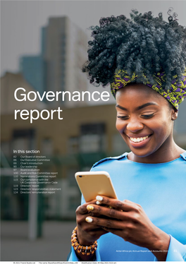 Governance Report