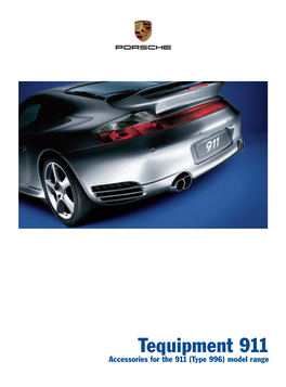 Tequipment 911 Accessories for the 911 (Type 996) Model Range Tequipment 3