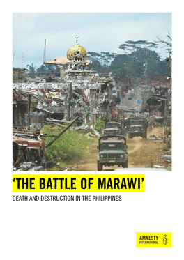 'Battle of Marawi': Death and Destruction in the Philippines