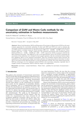 Comparison of GUM and Monte Carlo Methods for the Uncertainty Estimation in Hardness Measurements