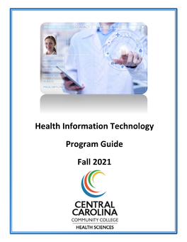 Health Information Technology Program Guide Fall 2021