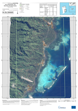 Koro Island South - FIJI Area of Interest ! Aerodrome Unit of Measurement Total in AOI Settlements £ Estimated Wind Storm - Pre-Event Situation 