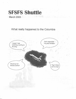 SFSFS Shuttle March 2005