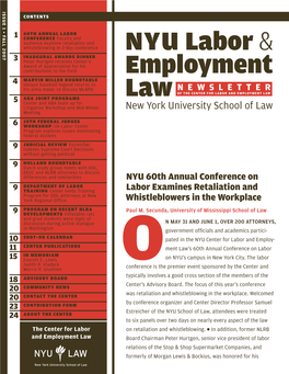 NYU Labor & Employment