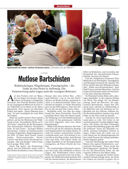 Mutlose Bartschisten Minderheit Aus Wirrköpfen, Nostalgikern Und Ideologen Bestimmt Die Agenda