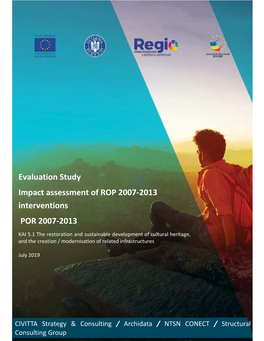 Lot 2 Impact Assessment of ROP 2007-2013 Interventions