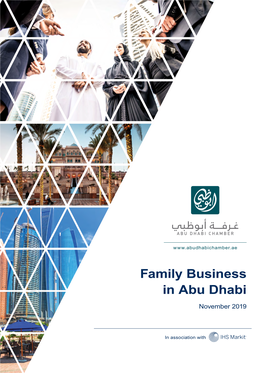 Family Business in Abu Dhabi November 2019