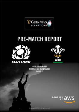 Scotland V Wales – Pre-Match Report – (EN) ALL STATS