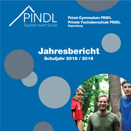 Jahresbericht - Staatlich Anerkannt - Schuljahr 2018 / 2019 Dr.-Johann-Maier-Str