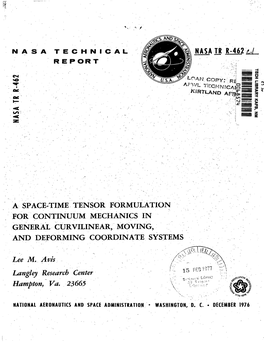 NASA Tit It-462 &I -- .7, F