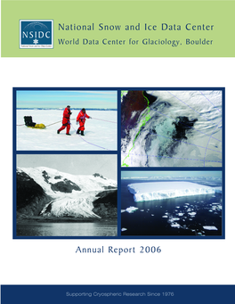2006 NSIDC Annual Report