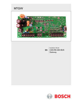 EN CAN-RS-485 BUS Gateway