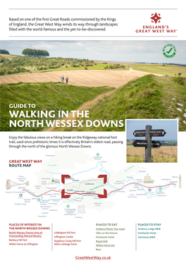 A Guide to Walking in the North Wessex Downs