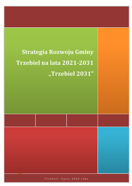 Strategia Rozwoju Gminy Trzebiel Na Lata 2021-2031