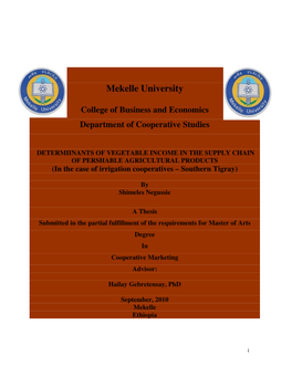 Mekelle University