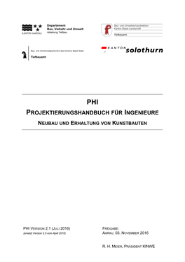 Phi Projektierungshandbuch Für Ingenieure