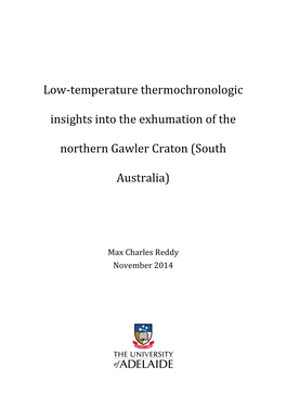 Low-Temperature Thermochronologic