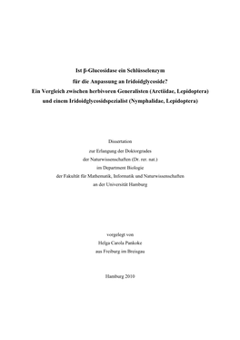 Ist Β-Glucosidase Ein Schlüsselenzym Für Die