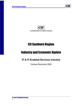 CII Southern Region Industry and Economic Update