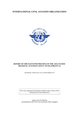 International Civil Aviation Organization