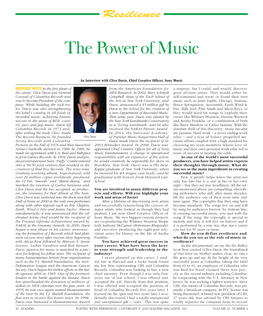 The Power of Music