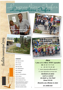 Bulletin Municipal 2014